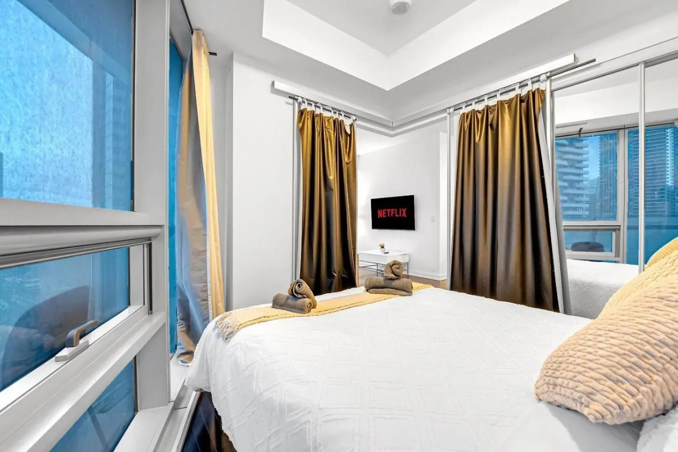 דירה טורונטו Sleek 2Bd Condo Near Scotiabank Union Water Mtcc קנדה