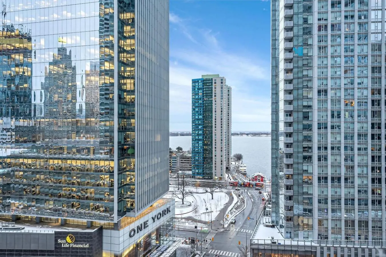 Lägenhet Sleek 2Bd Condo Near Scotiabank Union Water Mtcc Toronto Kanada