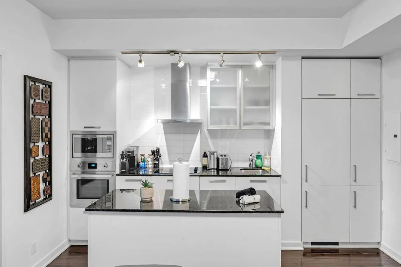 Sleek 2Bd Condo Near Scotiabank Union Water Mtcc Toronto Lägenhet